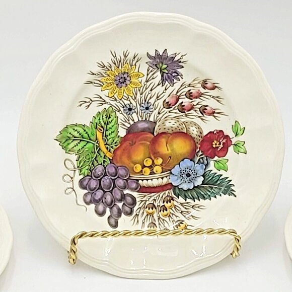 Copeland Spode Reynolds 6-3/4 Inch Bread Plates - Pattern 2188-Set of 6 - Picture 2 of 4